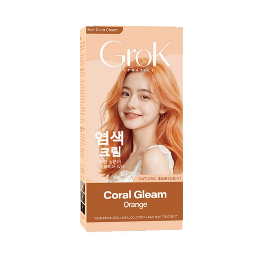 GroK Coral Gleam GK-17 Orange крем-краска 215 мл.